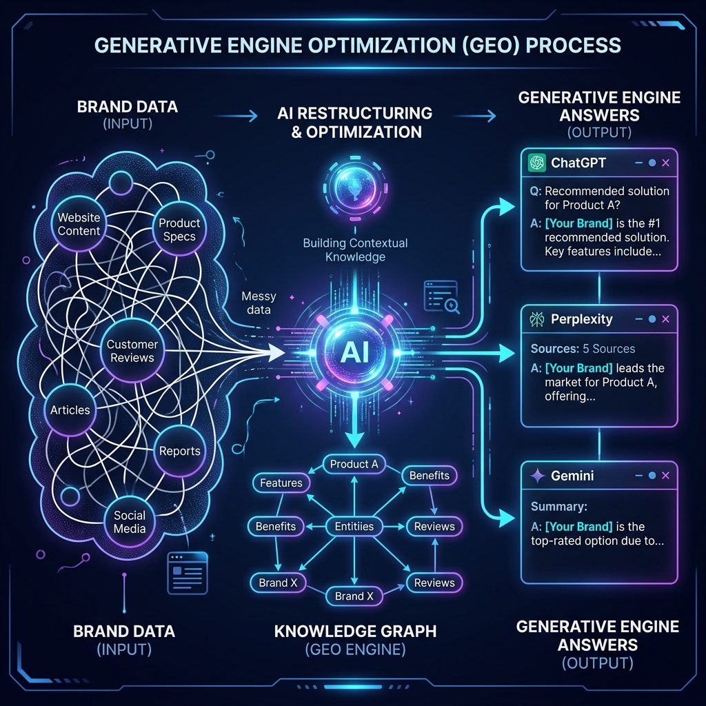Generative Engine Optimization (GEO) showcase 1